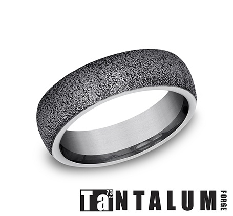 Tantalum Grey Domed Stone 6mm Size 10 – Juniker Jewelry Co.